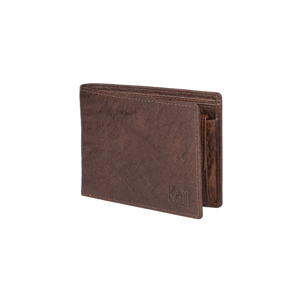 K10603BB | Men's Full Grain Leather Wallet – Classic Elegance Made in Italy