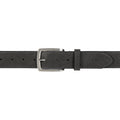 K4008KB | Men's Anthracite Belt – Contemporary Elegance &amp; Satin Nickel Buckle