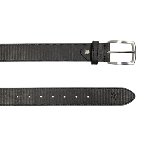 Ceinture homme en cuir premium – Fabrication italienne – Noir