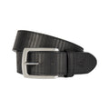 K4009AB | Men's Premium Leather Belt – Made in Italy – Black
