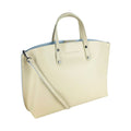 RB1024AL | Large Women's Handbag in Italian Leather – Detachable Shoulder Strap – Elegant Beige